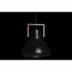 Lámpara de Techo DKD Home Decor Marrón Negro Metal Madera de mango 50 W 40 x 40 x 49 cm