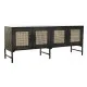 Sideboard DKD Home Decor Brown Rattan Mango wood (155 x 40 x 61,5 cm)