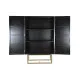 Cupboard DKD Home Decor   110 x 50 x 180 cm Black Metal Poplar
