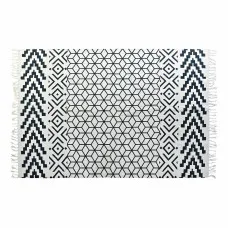Alfombra DKD Home Decor Gris Blanco (160 x 230 x 1 cm)
