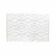 Alfombra DKD Home Decor Blanco Gris Rombos Scandi Ø 9,4 cm 120 x 180 x 3 cm