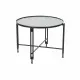 Centre Table DKD Home Decor Metal Crystal 63 x 63 x 46 cm