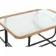 Mesa de Centro DKD Home Decor Cristal Metal (90 x 60 x 46 cm)