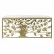 Mesa de Centro DKD Home Decor Metal Espejo 110 x 60 x 46 cm