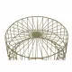 Consola DKD Home Decor Dorado Metal 40,5 x 40,5 x 46 cm