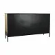 Aparador DKD Home Decor Marrón Negro Metal Madera de mango (160 x 40 x 90 cm)