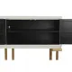 Sideboard DKD Home Decor White Metal Poplar (178 x 50 x 90 cm)