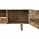 Mueble de TV DKD Home Decor Ondas Marrón Marrón claro Madera 145 x 45 x 46 cm