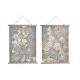 Cuadro DKD Home Decor Flores Moderno 75 x 2 x 100 cm (2 Unidades)