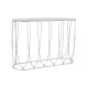 Consola DKD Home Decor Plateado Metal Blanco Mármol 115 x 35 x 78 cm