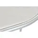 Consola DKD Home Decor Plateado Metal Blanco Mármol 115 x 35 x 78 cm