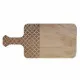 Tabla de cortar DKD Home Decor Natural Haya Rectangular 20 x 42 x 1,5 cm