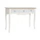 Console DKD Home Decor Ceramic White Sky blue (110 x 40 x 79 cm)
