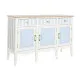 Sideboard DKD Home Decor White Sky blue (140 x 45 x 90 cm)
