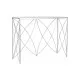 Consola DKD Home Decor Blanco Plateado Metal Mármol 100 x 33 x 78 cm