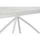 Consola DKD Home Decor Blanco Plateado Metal Mármol 100 x 33 x 78 cm