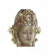 Figura Decorativa DKD Home Decor Marrón Dorado Buda Oriental 15 x 7 x 38 cm