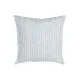 Cushion DKD Home Decor Stripes Blue White 45 x 15 x 45 cm Mediterranean
