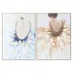 Painting DKD Home Decor 100 x 4 x 140 cm Ballet Dancer Romantic (2 Units)