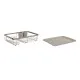Draining Rack for Kitchen Sink Home ESPRIT Grey 44 x 32 x 13 cm