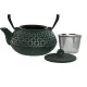 Tetera Home ESPRIT Negro Verde Acero Inoxidable Hierro 900 ml