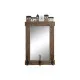Wall mirror DKD Home Decor Brown Aged finish 40 x 9 x 68 cm