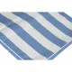 Cushion for lounger DKD Home Decor Hammock White Sky blue 190 x 60 x 5 cm