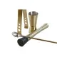 Set de Coctelería DKD Home Decor Dorado Acero Inoxidable 500 ml 8 x 8 x 21 cm
