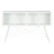 Consola DKD Home Decor Blanco Metal Cristal 120 x 35 x 80 cm