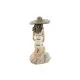 Decorative Figure Home ESPRIT White Beige Lady Mediterranean 12 x 8,5 x 20 cm (2 Units)