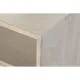 Mesita de Noche DKD Home Decor Blanco Natural Madera de mango 55 x 35 x 45 cm