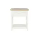 Mesita de Noche DKD Home Decor Beige Natural Madera de Paulonia 49,5 x 35 x 61 cm