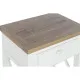 Mesita de Noche DKD Home Decor Beige Natural Madera de Paulonia 49,5 x 35 x 61 cm