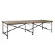 Mesa de Comedor Home ESPRIT Madera Metal 300 x 100 x 76 cm