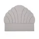 Headboard Home ESPRIT Grey MDF Wood 189 x 8 x 160 cm