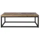 Mesa de Centro Home ESPRIT Madera Metal 125 x 65 x 40 cm