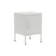 Nightstand Home ESPRIT White Metal 35 x 35 x 51 cm
