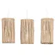 Ceiling Light Home ESPRIT White Natural Eucalyptus wood 50 W 20 x 20 x 40 cm