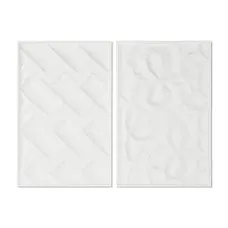 Painting Home ESPRIT Modern With relief 58,5 x 4 x 92,5 cm (2 Units)