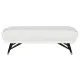 Bench Home ESPRIT White Black 120 x 40 x 42 cm