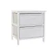 Cajonera DKD Home Decor Blanco Bambú Madera de Paulonia 42 x 32 x 45 cm