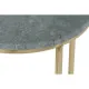 Set of 2 tables DKD Home Decor Green Golden 46 x 46 x 58 cm