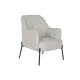 Sillón DKD Home Decor Negro Beige Metal 65 x 73 x 79,5 cm