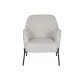 Sillón DKD Home Decor Negro Beige Metal 65 x 73 x 79,5 cm