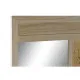 Recibidor Home ESPRIT Natural Ratán Madera de Paulonia Espejo 92 x 40 x 181 cm