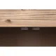 Mesita de Noche Home ESPRIT Negro Natural Madera de abeto Madera MDF 45 x 34 x 66 cm