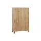 Cajonera Home ESPRIT Negro Natural Abeto Madera MDF Oriental 63 x 27 x 101 cm