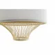 Ceiling Light DKD Home Decor White Polyester Bamboo (40 x 40 x 52 cm)