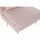 Sofá Cama DKD Home Decor 8424001799510 Multicolor Rosa claro Metal Moderno Scandi 90 x 90 x 84 cm