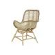 Silla de Jardín DKD Home Decor Multicolor Natural Ratán 61 x 58 x 92 cm 62 x 62 x 92 cm